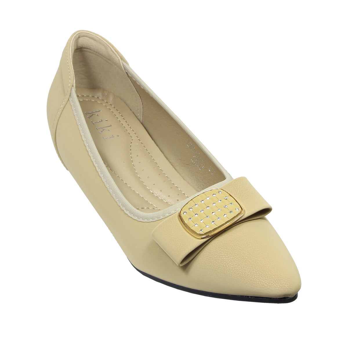 Kiki Arleth K25-865 Women Pointed Pumps In Beige, Tan And Black , Sizes 36-41