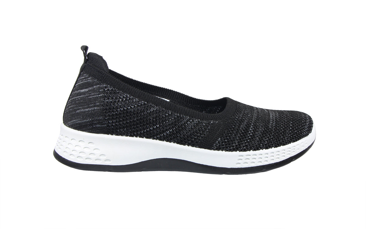 Kiki Harlow KG24-5503 Women Casual Shoes In Maroon And Black , Sizes 36-41