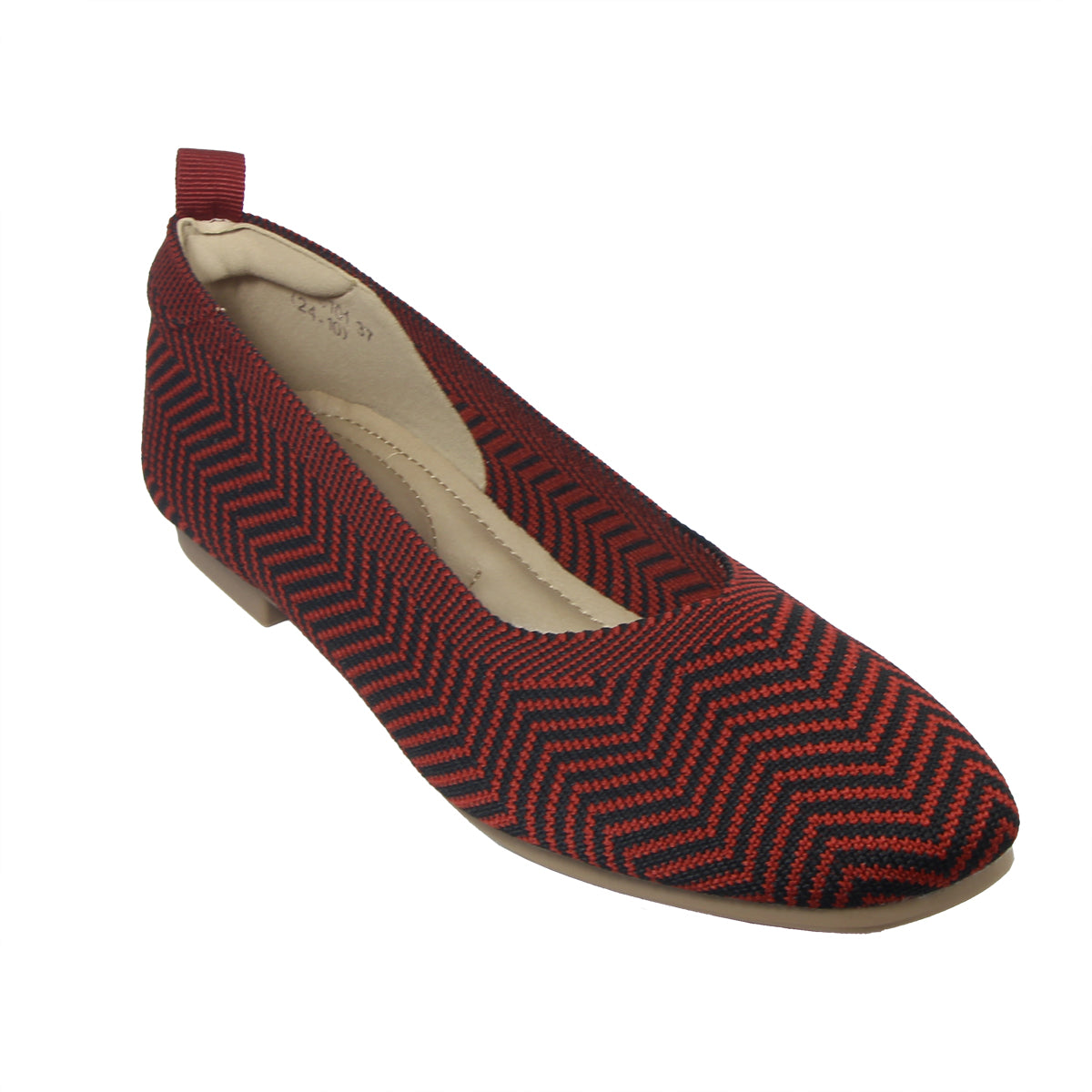 Kiki Daphne KY24-8101 Women Casual Pumps In Beige, Maroon And Black , Sizes 35-41