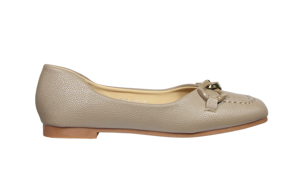 Kiki Miriam K24-2002 Women Pumps In Khaki And Black , Sizes 36-41