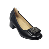 Kiki Kaylani K24-2228 Women Pumps In Beige And Black , Sizes 36-41