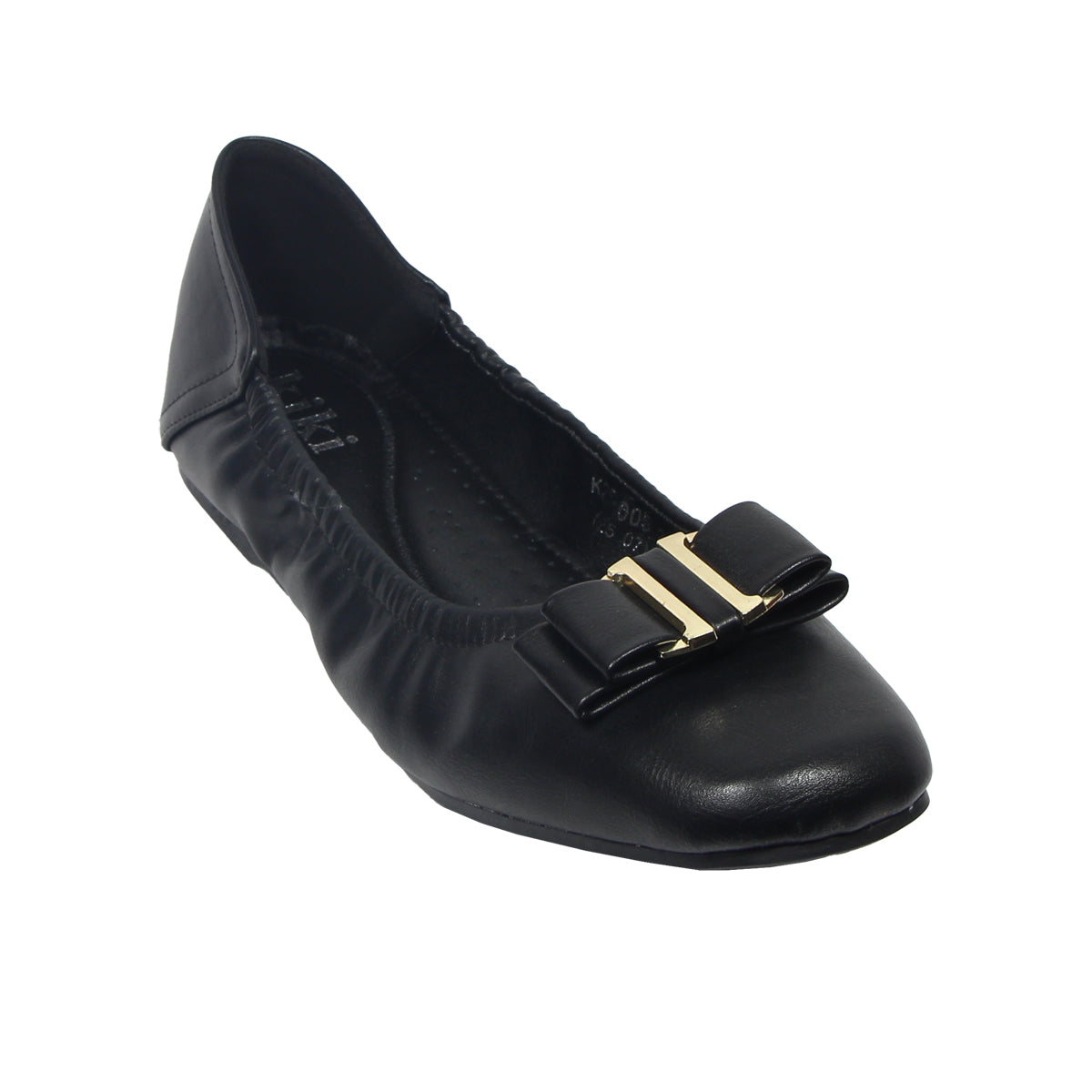 Kiki Holly K25-005 Women Flat Pumps In Tan And Black , Sizes 35-41