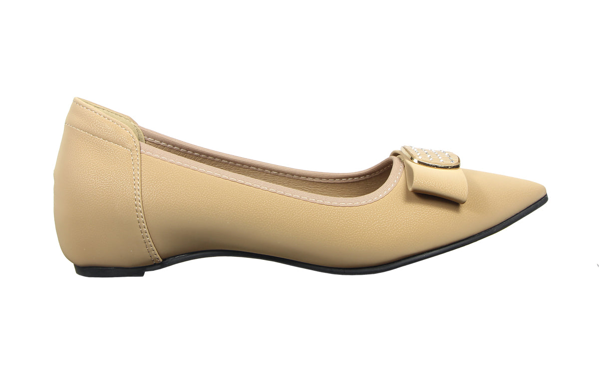 Kiki Arleth K25-865 Women Pointed Pumps In Beige, Tan And Black , Sizes 36-41