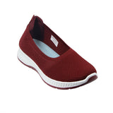 Kiki Harlow KG24-5503 Women Casual Shoes In Maroon And Black , Sizes 36-41