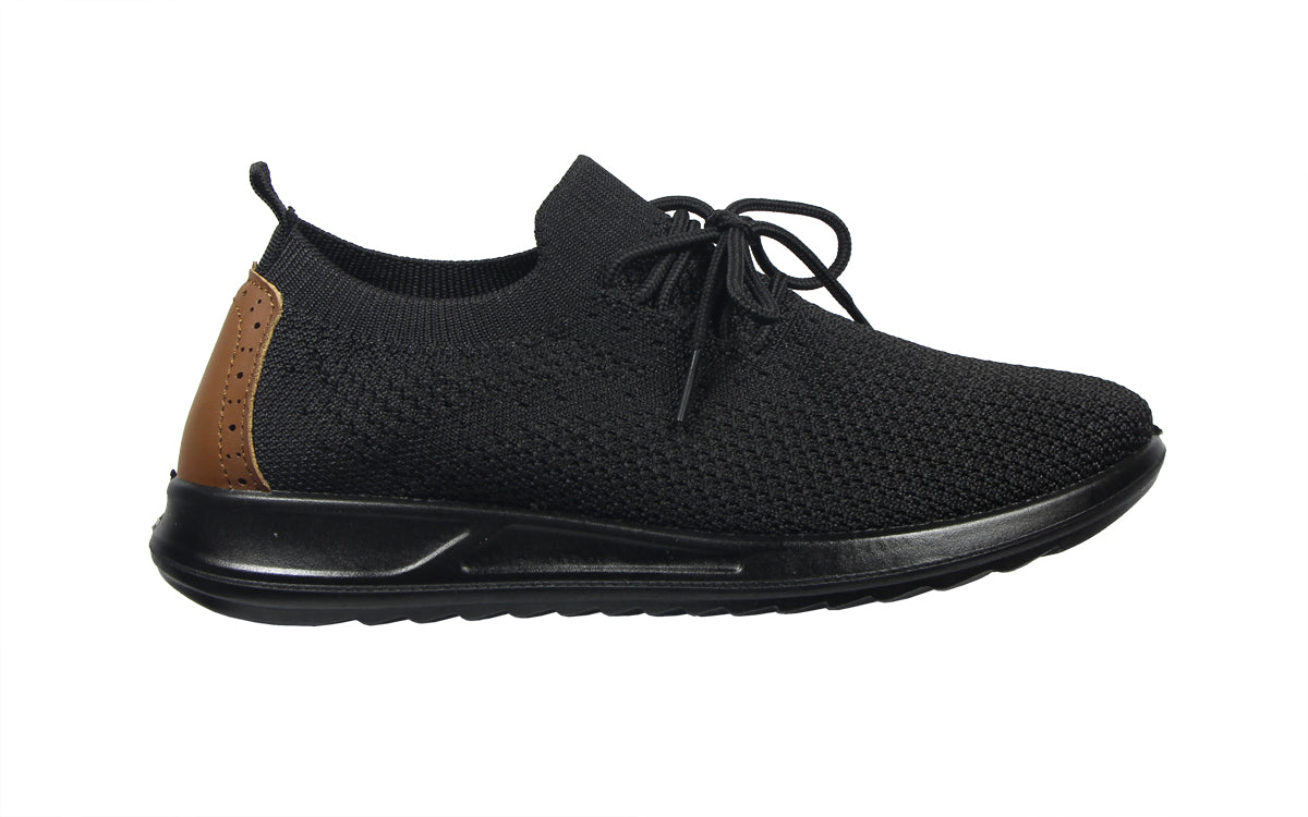 Kiki Luciana KG24-5523 Women Casual Shoes In Grey And Black , Sizes 36-41