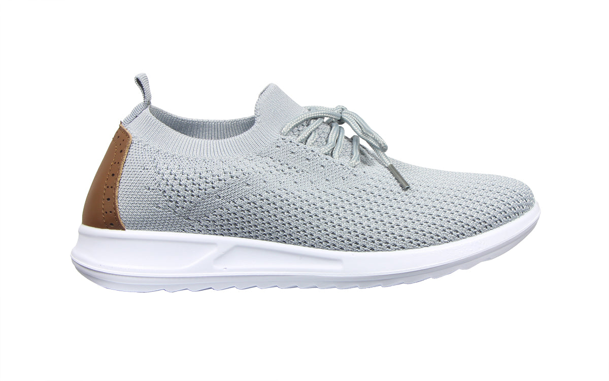Kiki Luciana KG24-5523 Women Casual Shoes In Grey And Black , Sizes 36-41